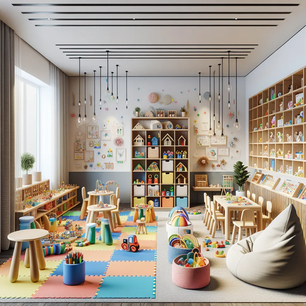 Modelowanie wyobraźni: nowoczesne wyposażenie przedszkoli i żłobków